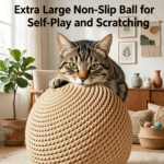 Oversized Sisal Cat Ball Toy – Scratching & Self-Play Toy