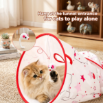 Cat Tunnel Bag Toy – Interactive Peek-a-Boo Play Bag for Cats
