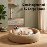 Woven Rope Cat Bed – Spacious Scratch-Resistant Nest for Cats - Image 6
